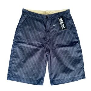 NWT Billabong Men’s Bermuda Shorts Navy Blue White Pin Stripe Sz 32